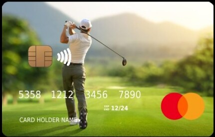 Golf club rewards Mastercard
