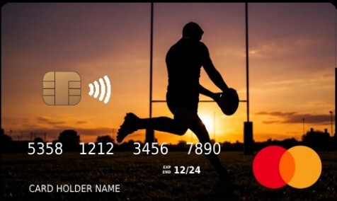 Rugby club rewards Mastercard
